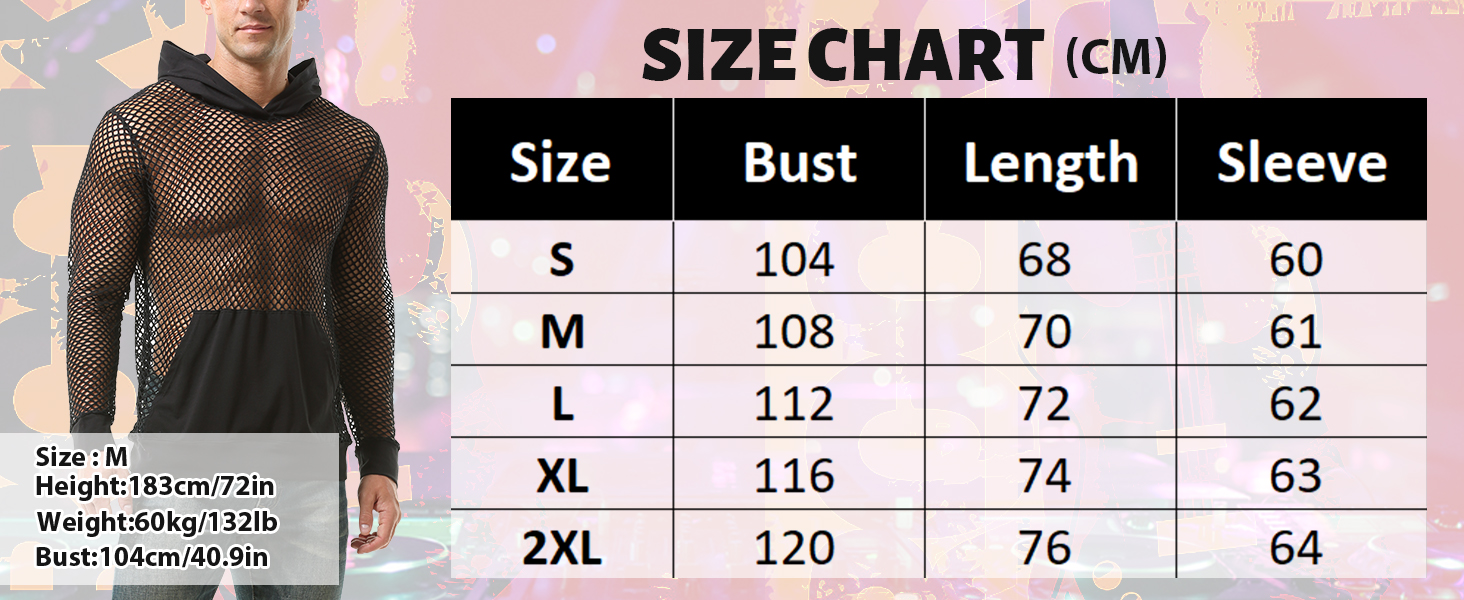 Чоловіча сітчаста сорочка AIEOE: дихаюча, з довгим рукавом, мереживна, сексуальна клубна сорочка, прозора сітчаста сорочка, чорна