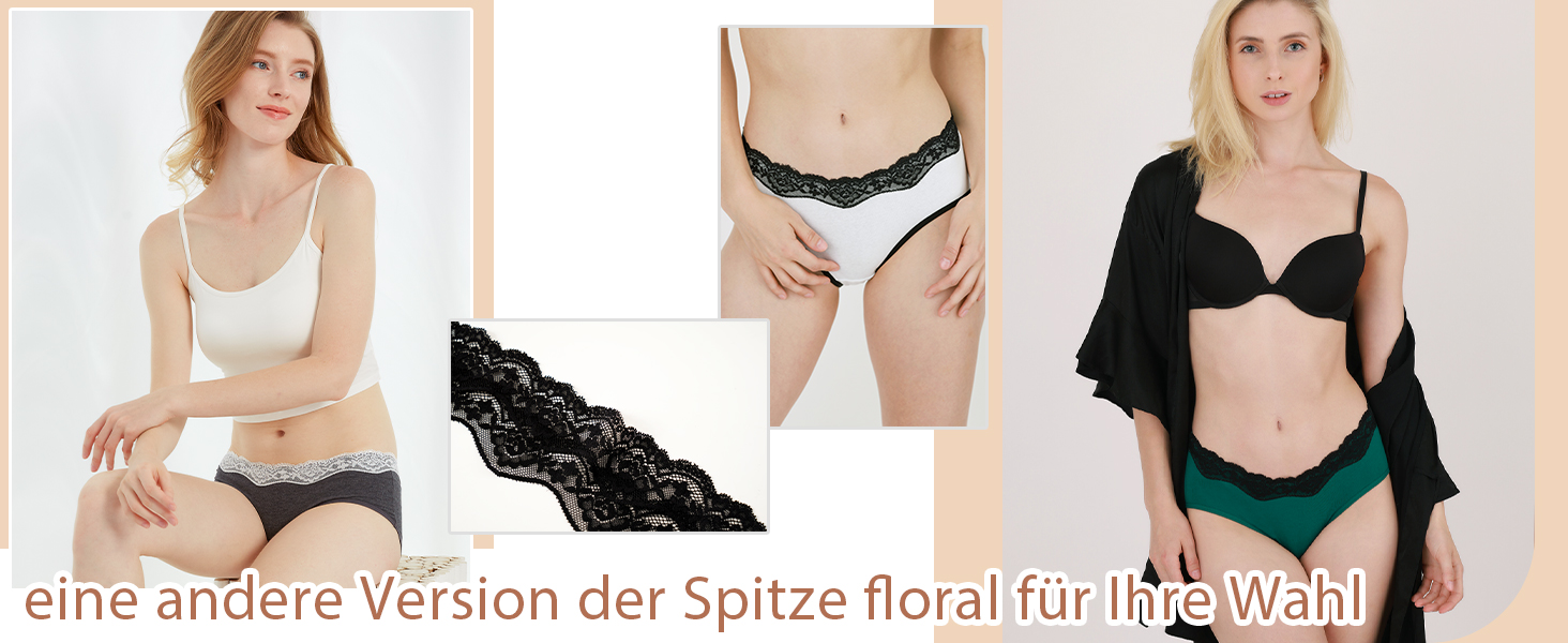 Сліпешки жіночі бавовняні з мереживом INNERSY, зручні, hipster, 6 шт., класичні кольори, розмір 38