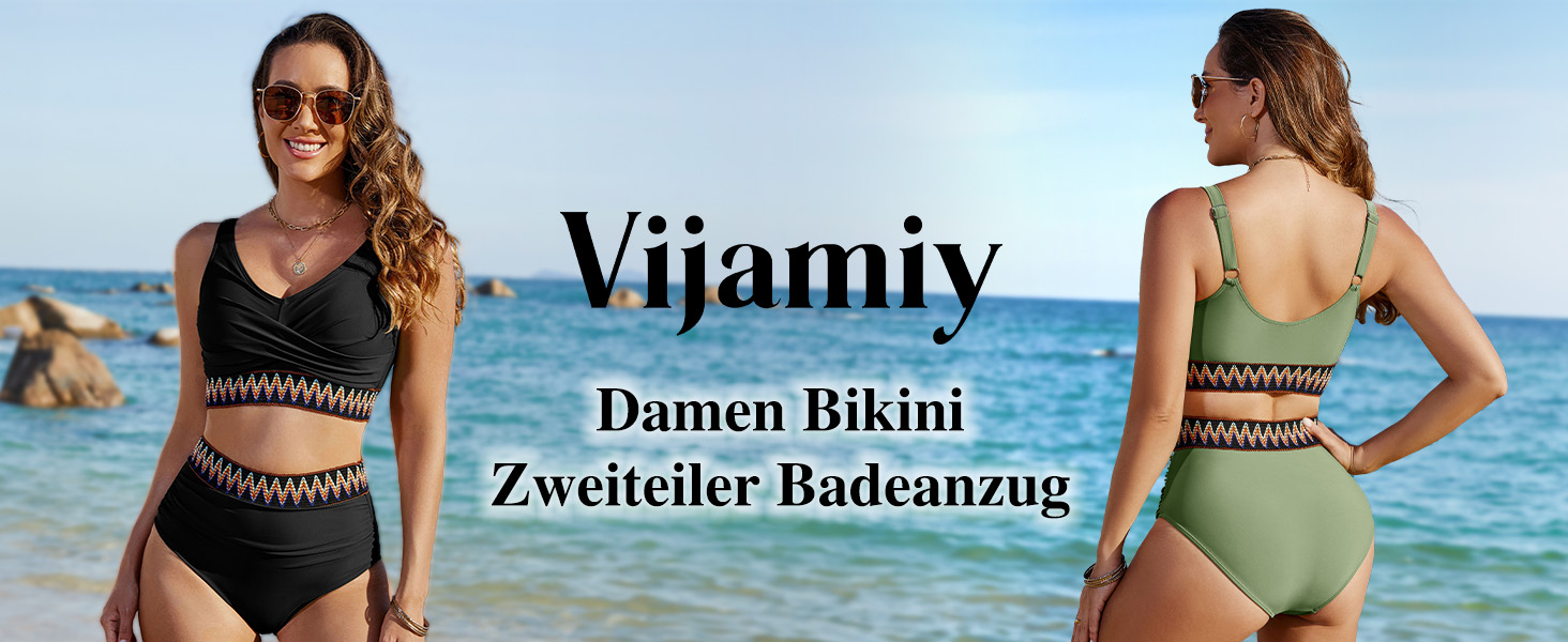 Бікіні жіночий комплект з високою талією, суцільний купальник двочастинний, сексуальний V-подібний виріз, push-up, кольоровий смугастий, великі розміри, пляжний, басейн, бордовий