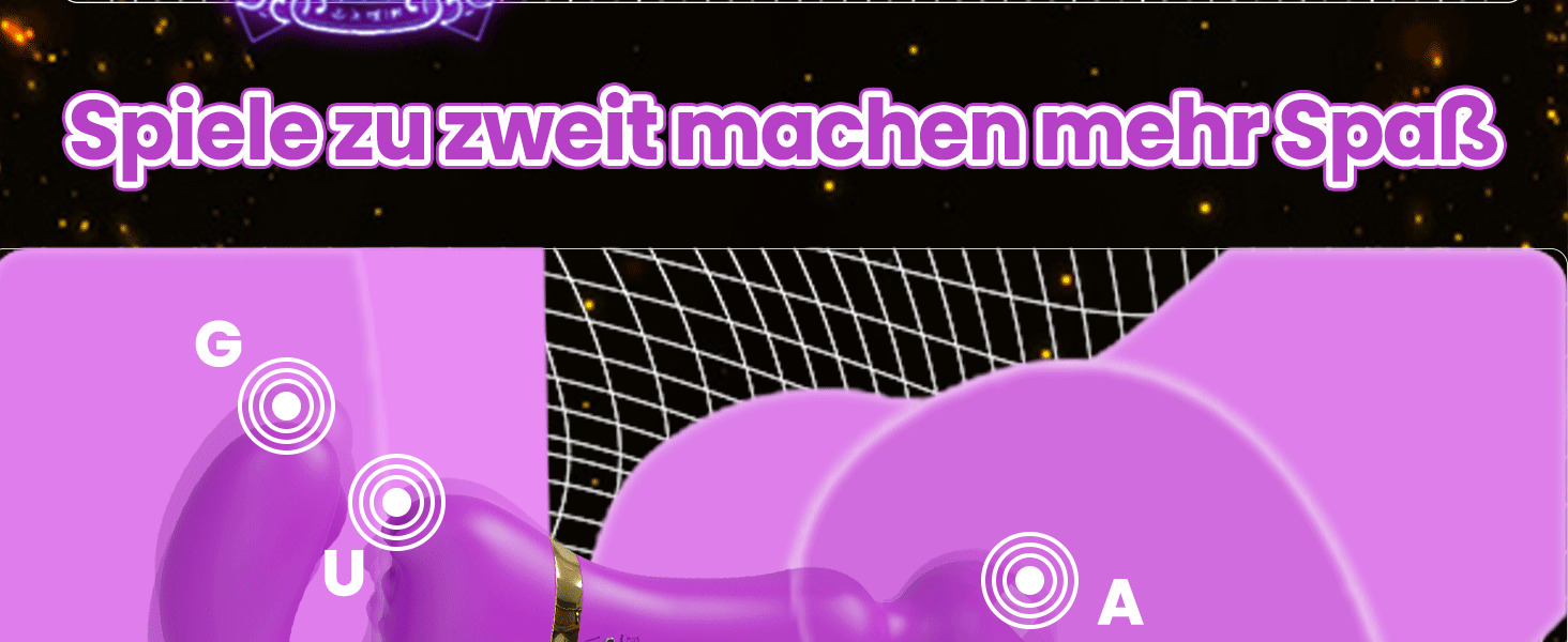 Вібратор дилда LYAMais G-Punkt з двома головками, 10 режимів вібрації, силікон, для жінок, парні ігри, стимулятор клітора, фіолетовий