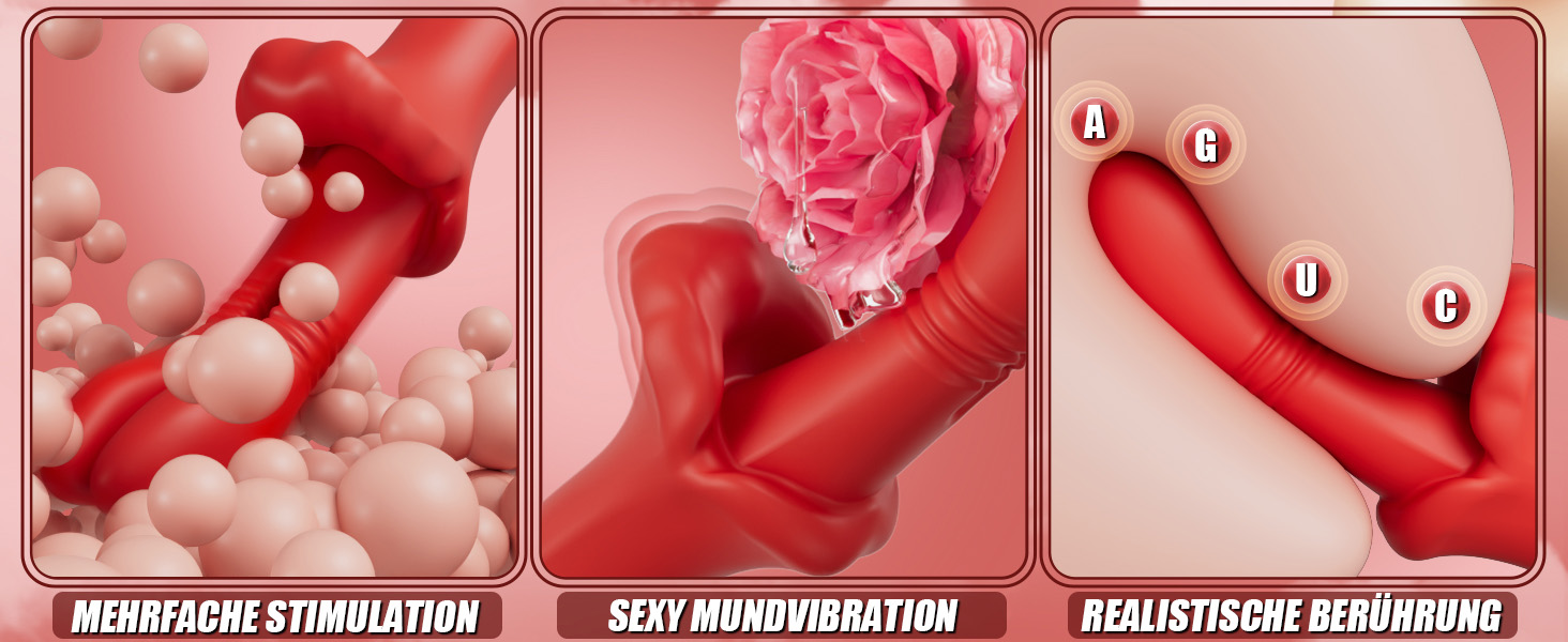 Вібратор для жінок з 10 функціями - стимулятор клітора, для пар, тихий, сексуальна іграшка