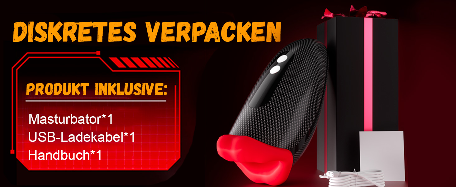 Вібратор для чоловіків Tagnaff Neu з набором, 9 функцій: стукіт, облизування, вібрація. Іграшка для соло-мастурбації з пультом керування.