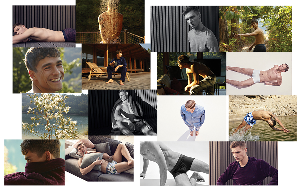 Сліп-труси чоловічі HOM Micro Plumes Sport, блакитний, L