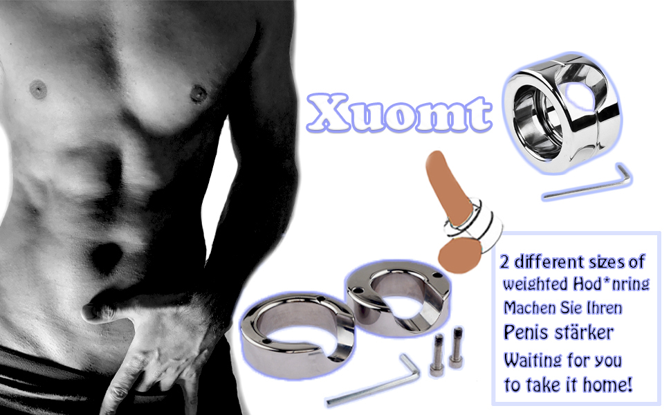 Металевий розтягувач яєчок з шестигранним ключем, важкий, для чоловіків. Розтягувач яєчок, кільце для яєчок, кільце для статевого члена, еротичні інтимні іграшки (L)