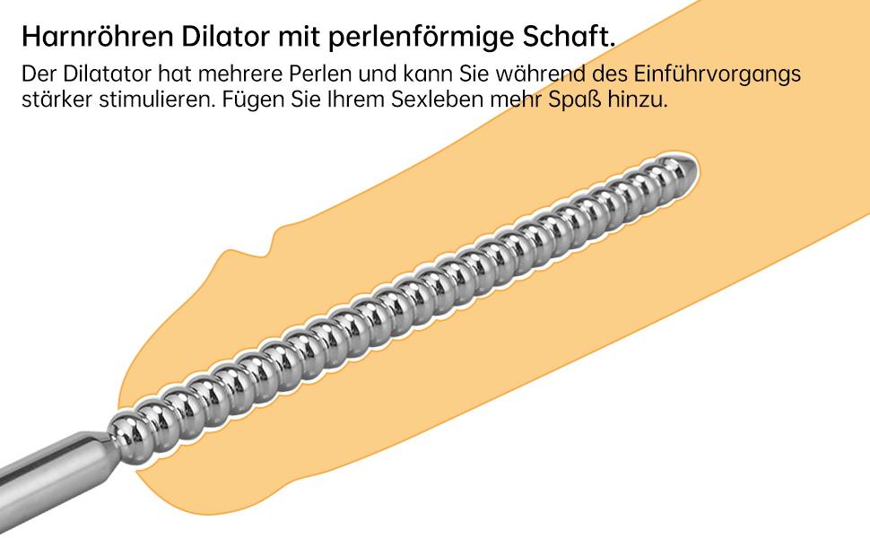 Набір розширювачів уретри з нержавіючої сталі Roluck для чоловіків (3 шт.)