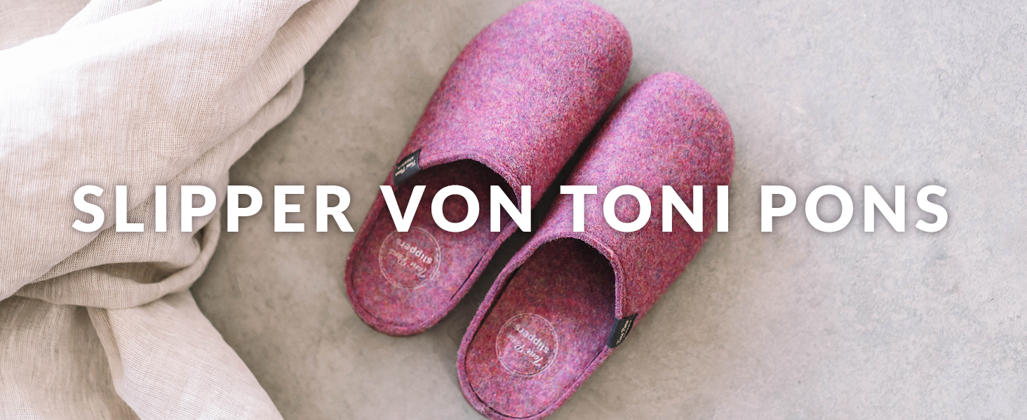 Жіночі домашні капці Toni Pons MONA-FR з переробленого фетру, фіолетові, розмір 39 EU