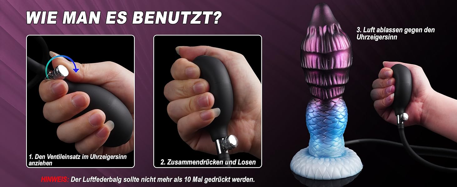Анальний дилдатор Monster Knot Dildo для чоловіків та жінок, BDSM, стимуляція простати, зелений/блакитний