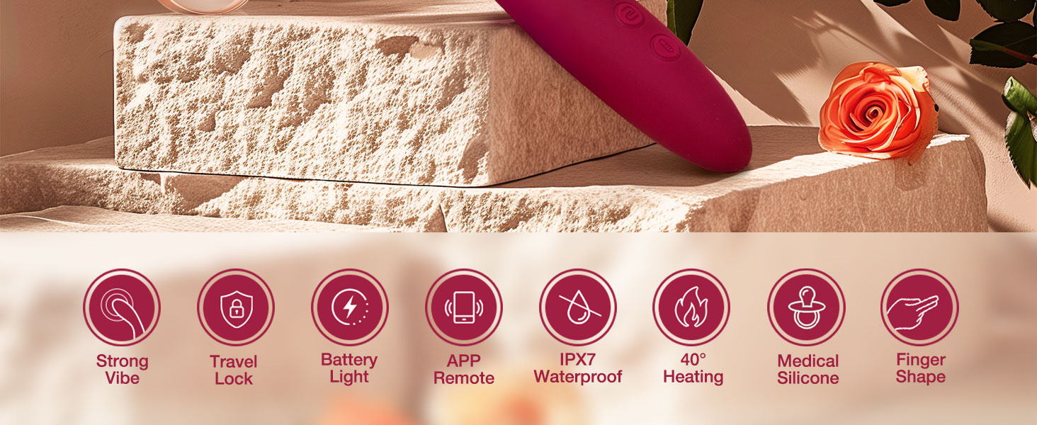 SVAKOM COCO PRO: вібратор-дилда з керуванням через додаток, нагрівання, G-точка, для жінок