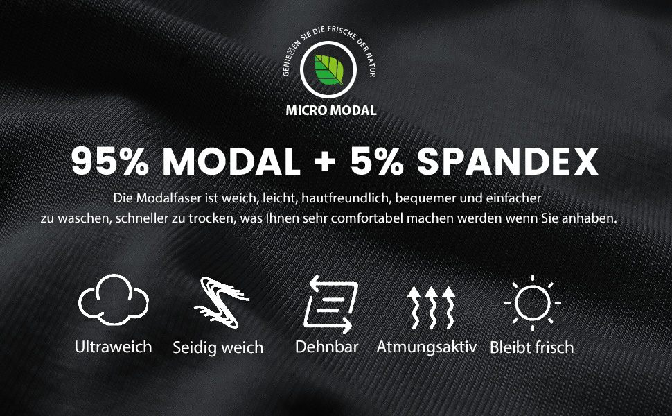 Боксеры чоловічі PHOLEEY з модалю та мікрофібри, низька посадка, підтримка, еластичний пояс, 8 шт., XL