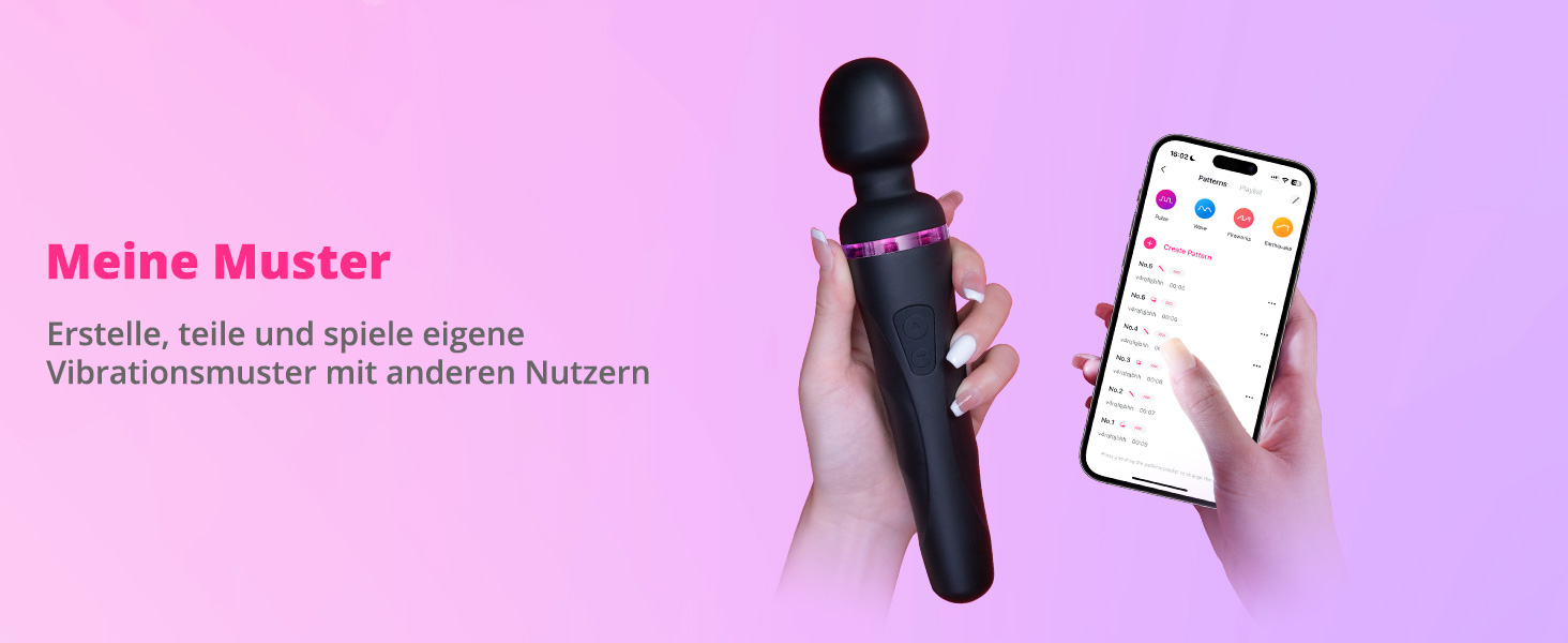 LOVENSE Domi 2: Bluetooth масажер для жінок та чоловіків з LED, пульт керування через додаток, секс-іграшка для пар, чорний