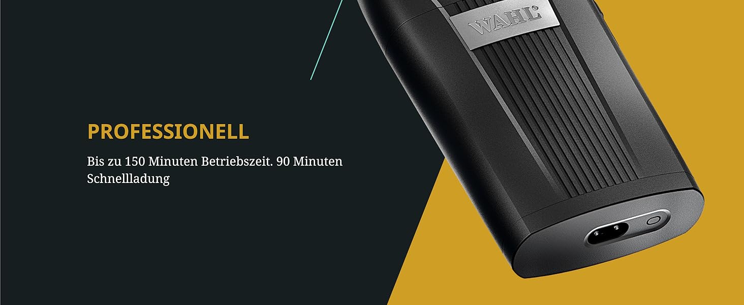 Тример для гоління Wahl Super Close — професійний фінішний шейвер для точного фейдингу, обрізки контурів волосся та шиї, 150 хв роботи, від мережі та акумулятора