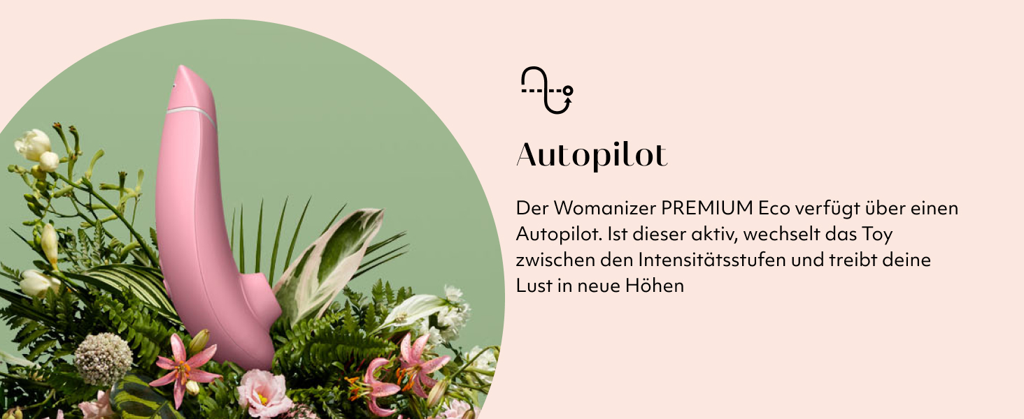 Womanizer Premium - вібратор для жінок, стимулятор клітора, чорний (Eco Rosa)