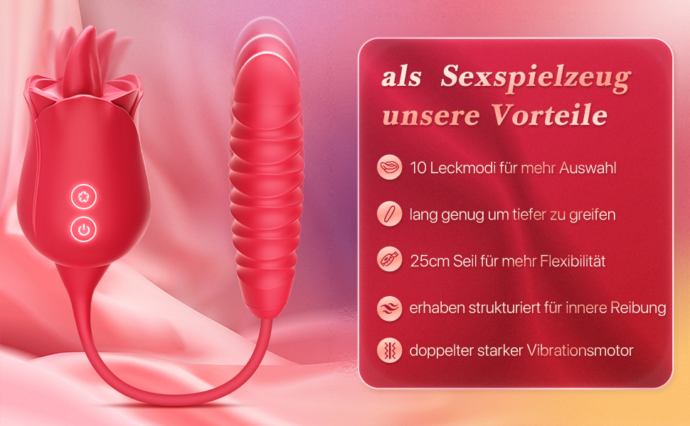 Вібратор для жінок: 3-в-1 з 10 функціями, анальний вібратор, секс-іграшка для пар