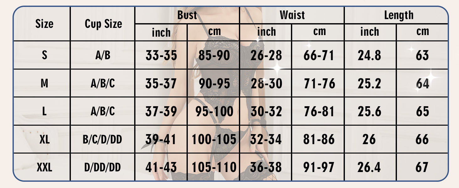 RSLOVE Комплект спідньої білизни для жінок - мереживний комплект з 4 частин, бюстгальтер з кісточками та стрінгі, білий