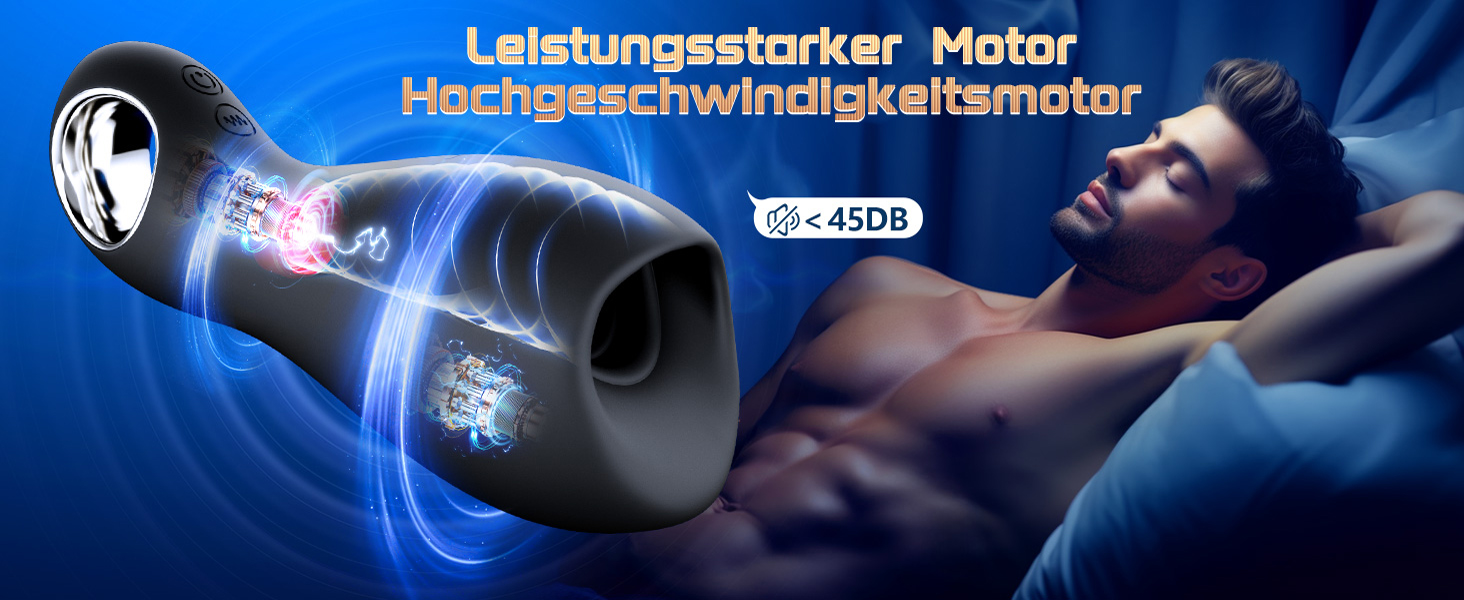 Електричний мастурбатор для чоловіків 3-в-1 з 10 режимами вібрації та 5 режимами лизання. Мастурбатор з кільцем, 360° обертання. Інтимні іграшки для чоловіків