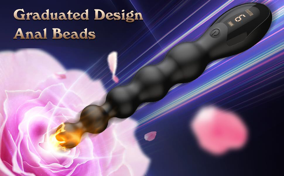 Анальні вібратори з силікону Kuaecr: масажер для стимуляції G-точки та простати, 9 режимів вібрації, для жінок та чоловіків
