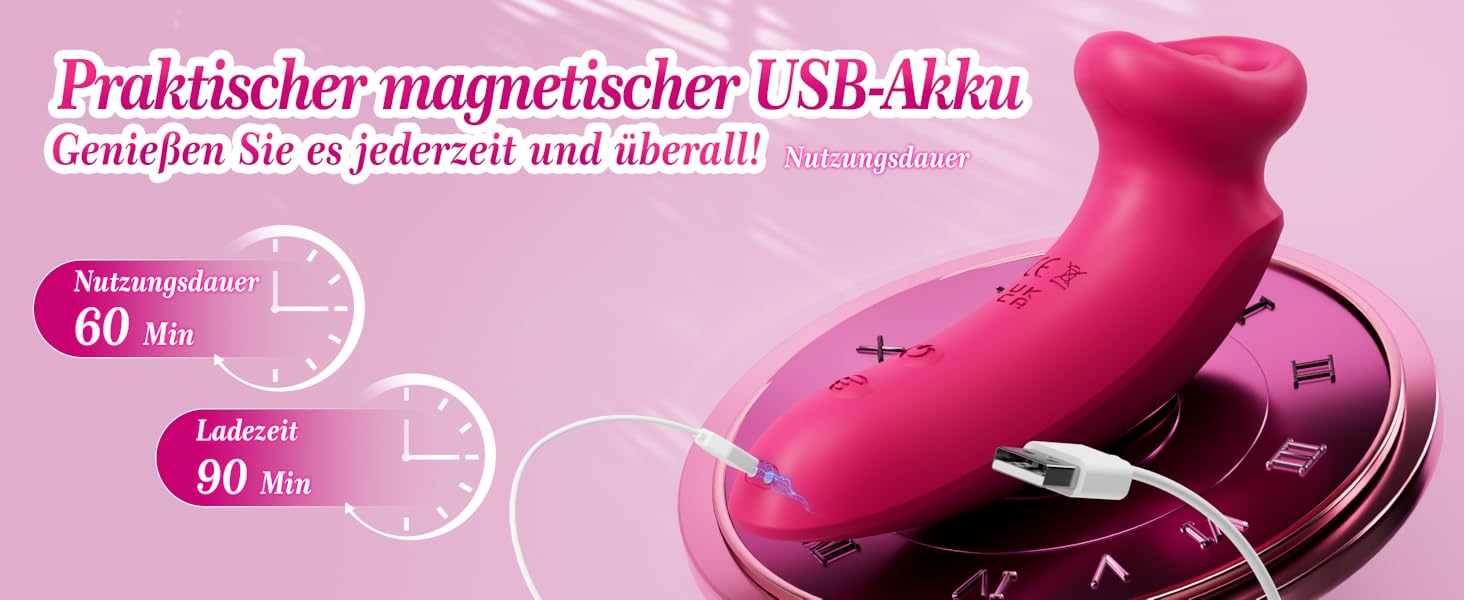 Вібратор для жінок: стимулятор клітора з 3 режимами соски, 10 режимами язика та вібрацією. Інтимні іграшки преміум-якості