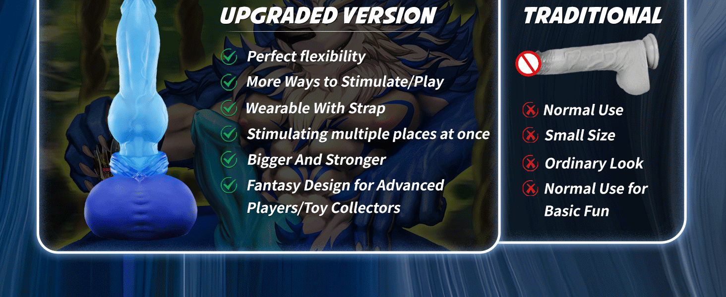 Анальний дildo Nothosaur з платинового силікону, 24 см, з присоскою, синій, XL - для чоловіків та жінок