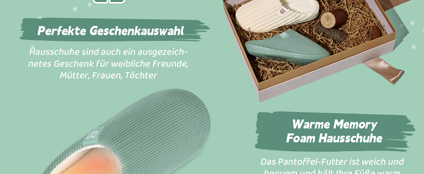 Жіночі домашні капці з ефектом пам'яті (Memory Foam), плюшеві велюрові тапочки протиковзкі, зелені, розмір 38/39 EU