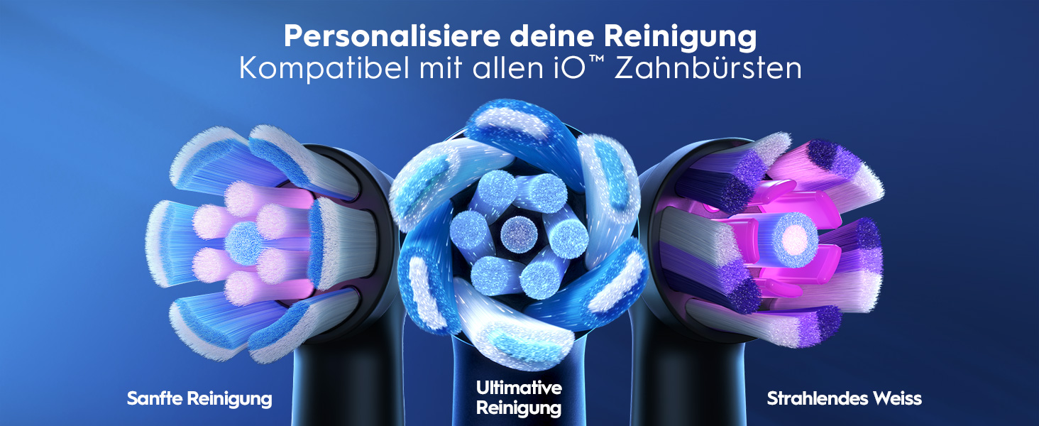 Електрична зубна щітка Oral-B iO Series 2 Night Black: 3 режими чищення, насадка та дорожній футляр