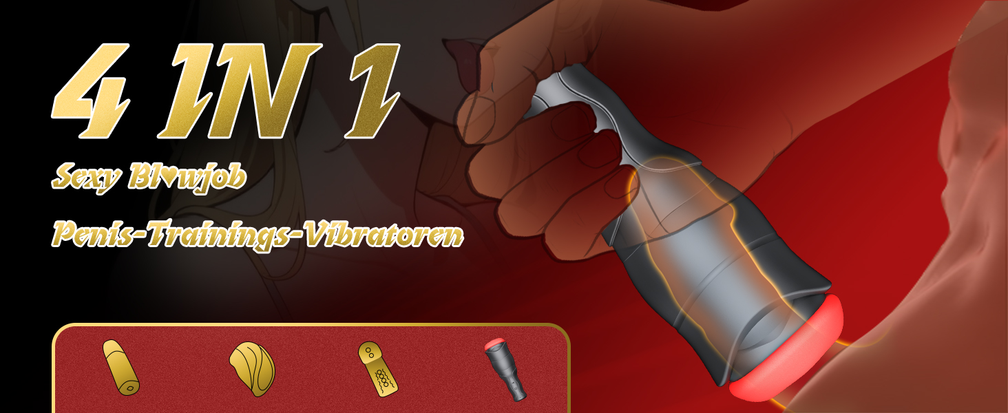 Електричний мастурбатор для чоловіків Buntune – Solo, 10 режимів вібрації, 5 режимів тиску, USB-зарядка, IPX6 водонепроникний, силікон, 3D стимуляція