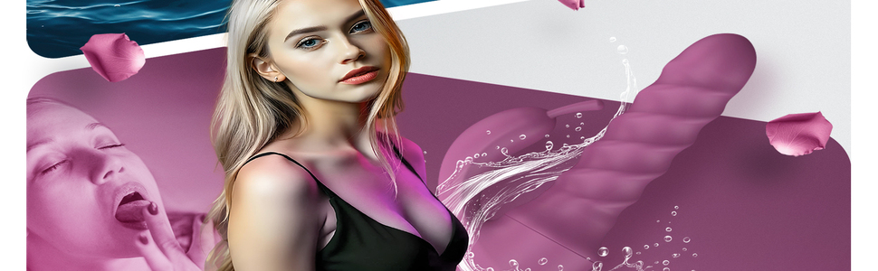 Вібратор для жінок: вібратор клітора, анальний вібратор, 360° ротація, A, C та G-точки