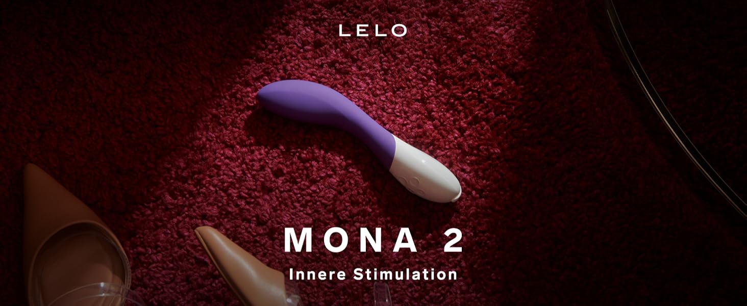 LELO Mona 2 – Електричний стимулятор точки G для жінок, бездротовий вібратор-масажер, фіолетовий