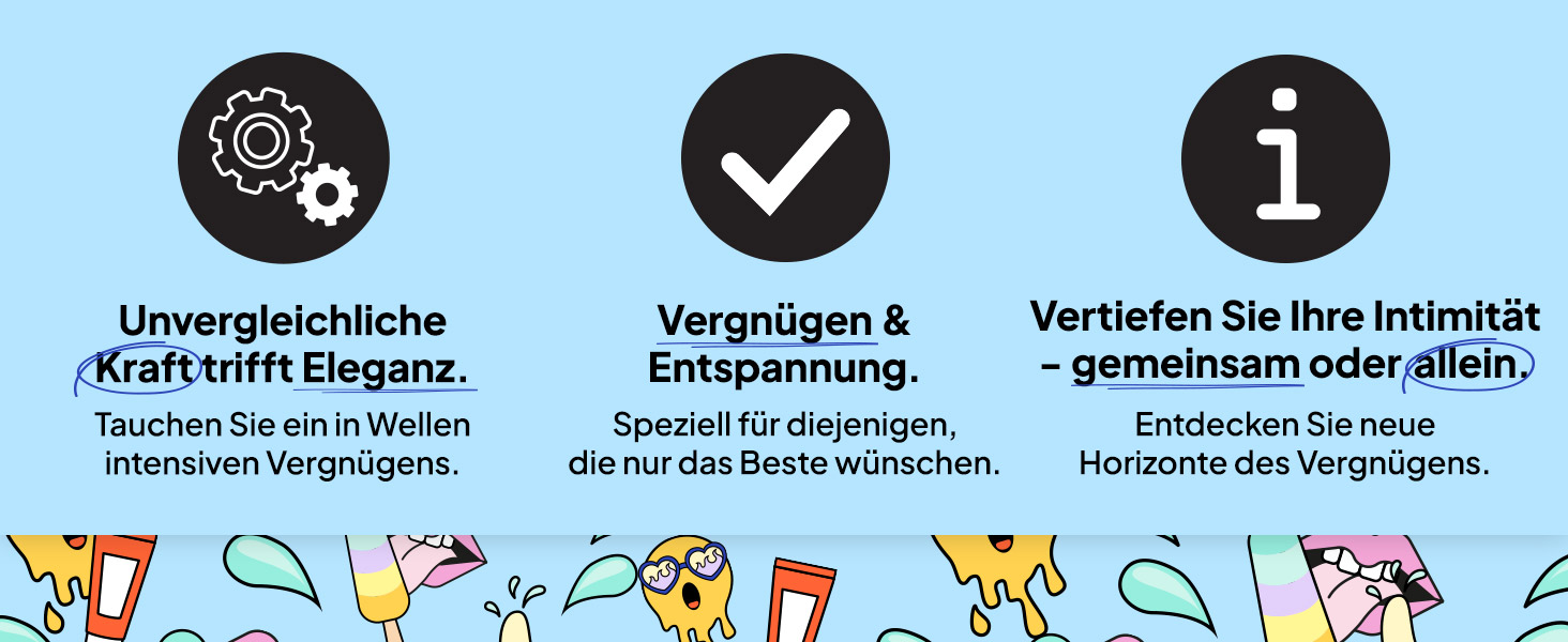Масажний стрижень для жінок Luxy: потужний, тихий, водонепроникний вібратор з 10 режимами - сріблястий (блакитний)