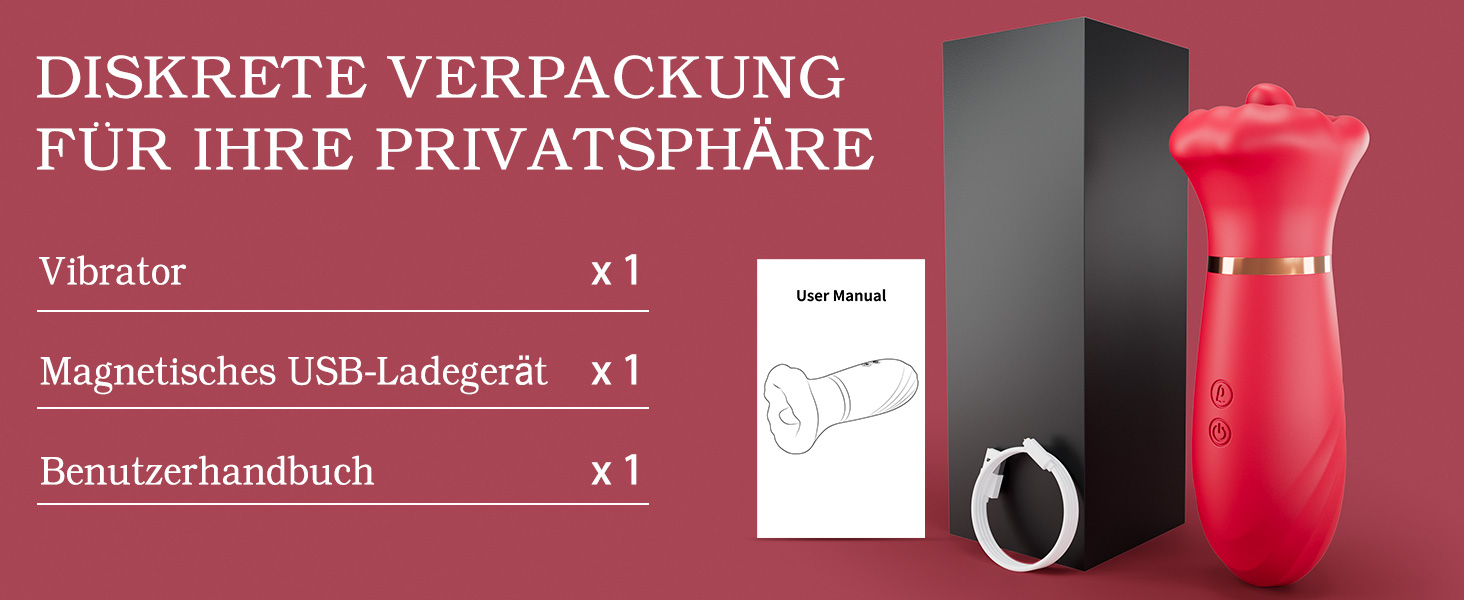 Вібратор для жінок з 10 режимами вібрації та 10 режимами стимуляції, G-spot вібратор для інтимної насолоди