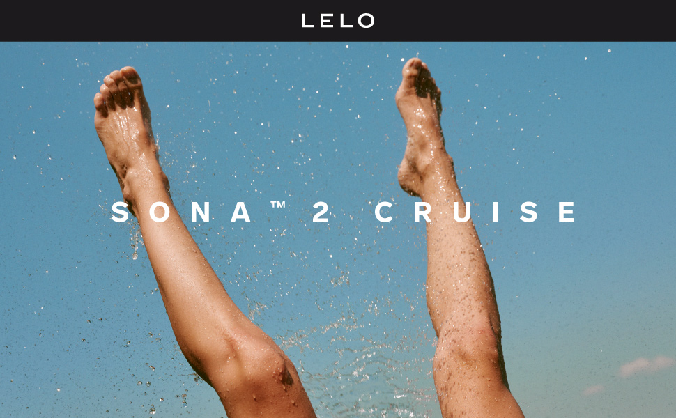 LELO Sona 2 Cruise - вібратор клітора для жінок з технологією SonicPulse™, чорний