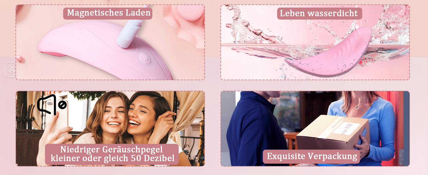 Вібратор-метелик TYDAY Ultradünn для жінок: 10 режимів, дистанційне керування, тихий, потужний стимулятор