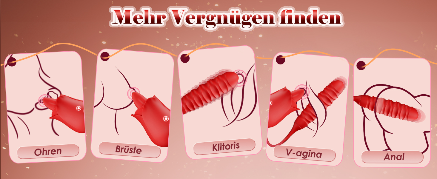 Вібратор для жінок Gobeken - комплект вібраторів з 10 функцій та анальним наконечником