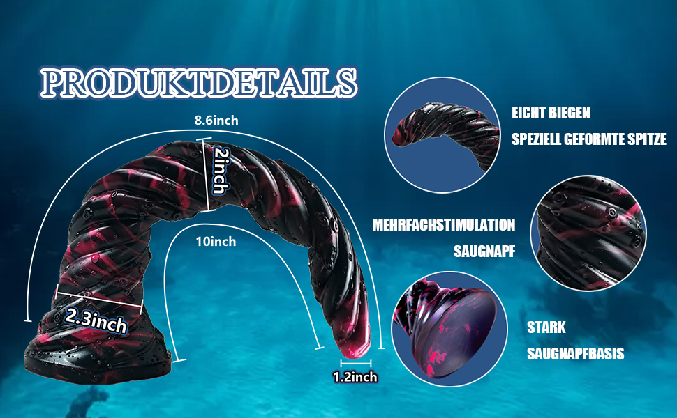 Анальний дилдо 25 см з сильним присоском, силікон, стимуляція G-точки, для пар, екстремальна іграшка для дорослих