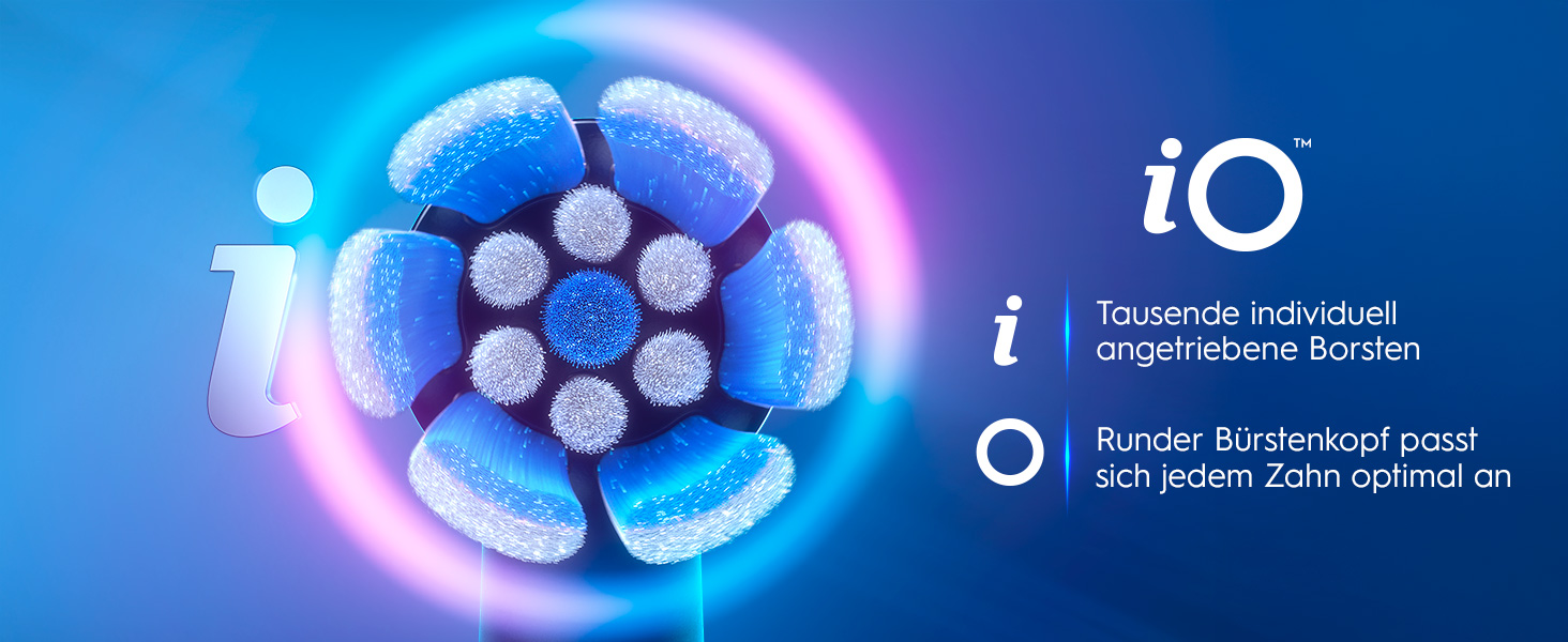Електрична зубна щітка Oral-B iO Series 2 Night Black: 3 режими чищення, насадка та дорожній футляр