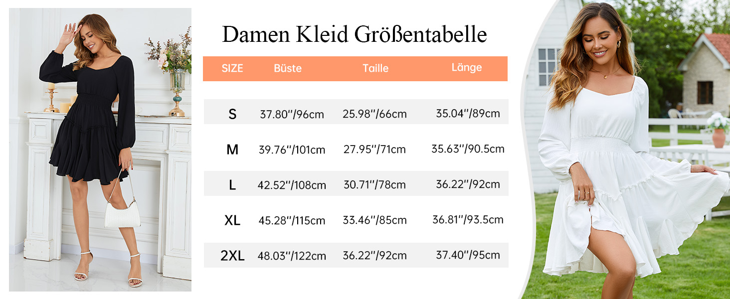 Сукня жіноча Beluring з довгим рукавом, квадратний виріз, висока талія, міні, бавовна, чорна