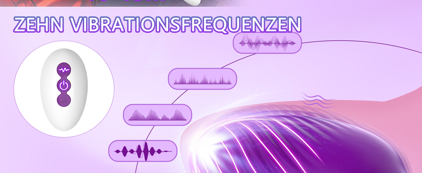 Анальні вібратори для жінок та чоловіків з пультом дистанційного керування, 10 режимів, для пар, фіолетовий