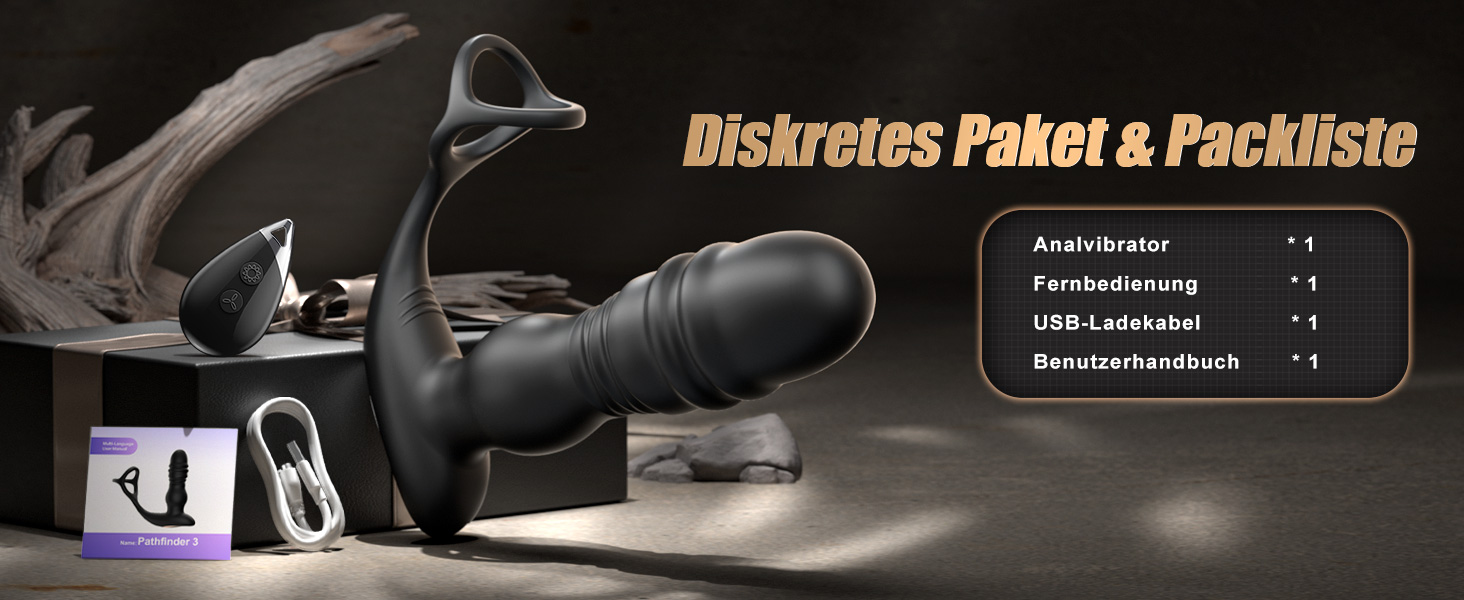 Анальні вібратори для чоловіків: дildo-вібратор, анальний плагін з 7 функцій, стимуляція простати, кільце для пеніса. Іграшки для пар.