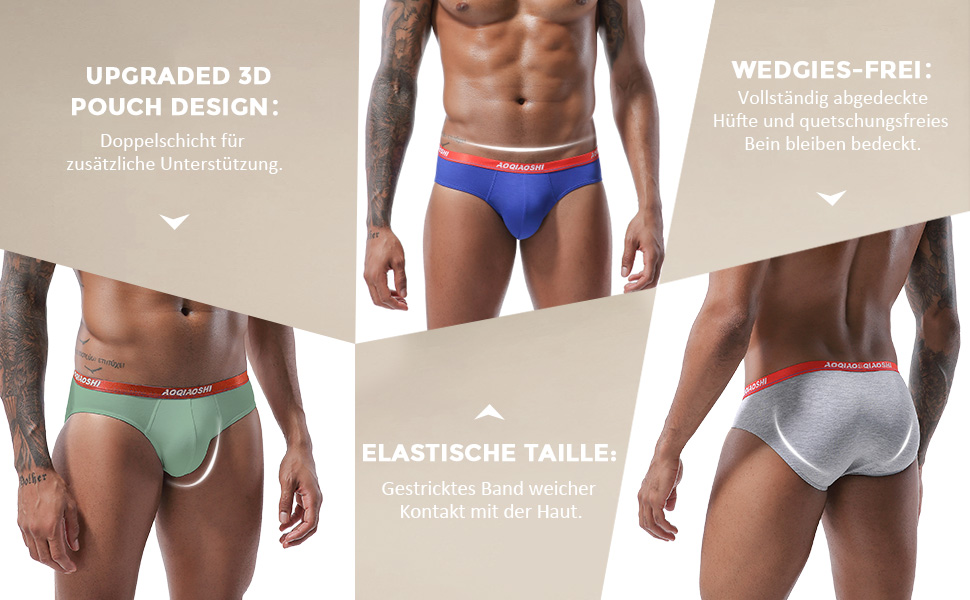 Боксеры чоловічі PHOLEEY з модалю та мікрофібри, низька посадка, підтримка, еластичний пояс, 8 шт., XL