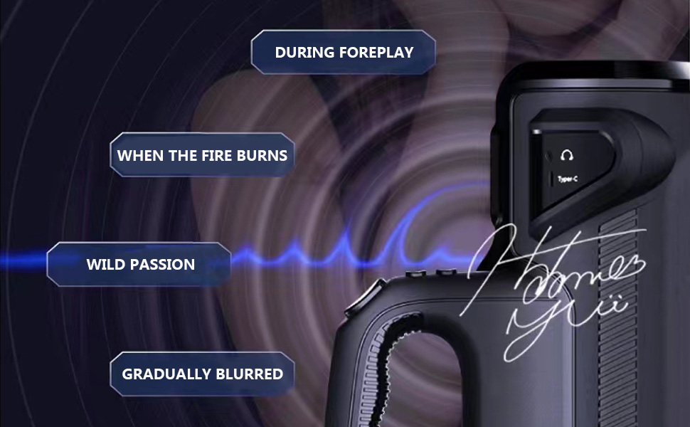 Електричний мастурбатор з двома ручками, 10 частот та 10 швидкостей, інтерактивне аудіо, секс-іграшка для чоловіків, чорний