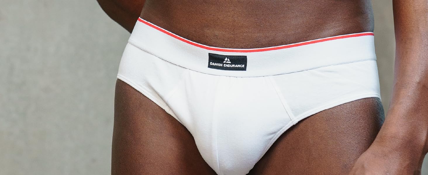 Боксеры чоловічі DANISH ENDURANCE 6 шт. (XXL, чорний) - бавовна, дихаючі, м'які, без етикетки