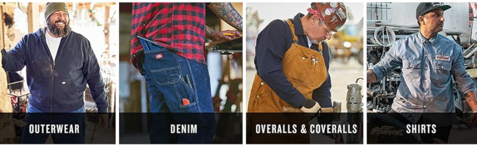 Чоловічий шкіряний ремінь Dickies з подвійною шпилькою, коричневий, розмір 42