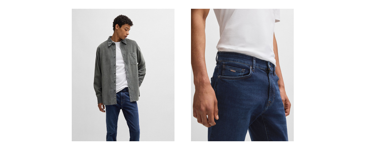 Труси чоловічі BOSS 3P Power з бавовни з логотипом на гумці (M)