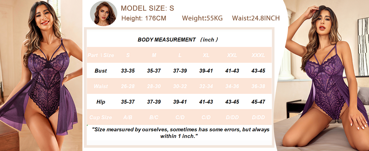 Avidlove Корсет-боді з мереживом для жінок, рожевий XXL - елегантна спідня білизна, рожевий колір, babydoll, curvy, преміум якість