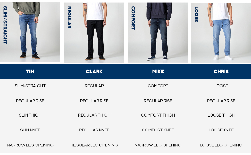 Чоловічі джинси Jack & Jones JJIGLENN Slim Fit темно-сині, розмір 34W/32L