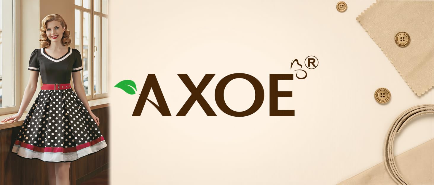 Сукня жіноча A-силуету AXOE в стилі 60-х Rockabilly, рукав 3/4, розмір 4XL, колір 4