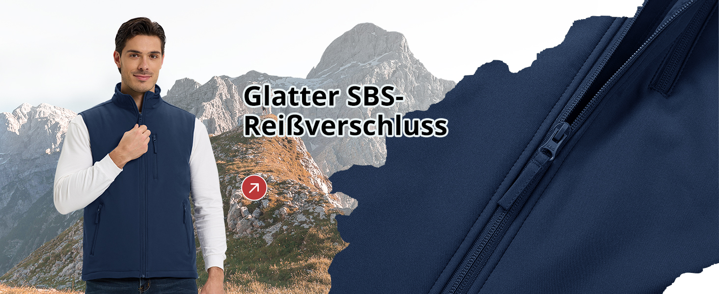 Чоловічий жилет Outdoor Ventures Softshell з утеплювачем, водовідштовхуючий та вітрозахисний, для бігу, їзди на велосипеді та походів, чорний, XL
