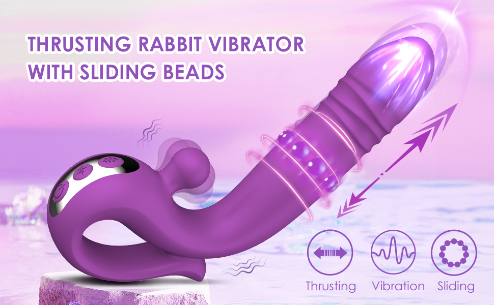 Вібратор для жінок G-Spot Klitoris, сексуальні іграшки для жінок з 10 функцій вібрації, телескопічний вібратор, набір вібраторів для жінок та пар, анальний вібратор, мастурбатор сексуальні іграшки