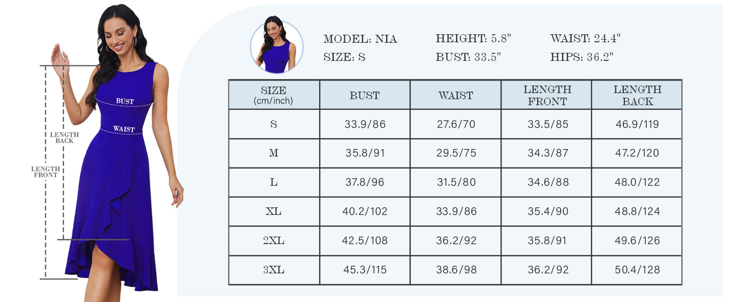Сукня коктейльна DRESSTELLS для жінок, на весілля, в гості, скромна для церкви, вінтажна, на відпочинок, вечірня, темно-синя (L)