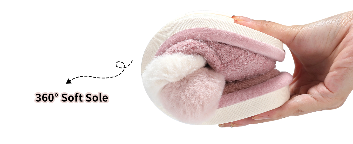 Зимові домашні капці GOEWY для жінок та чоловіків з ефектом пам'яті (Memory Foam), теплі та протиковзкі тапочки-шлепанці, коричневі, розмір 38/39 EU