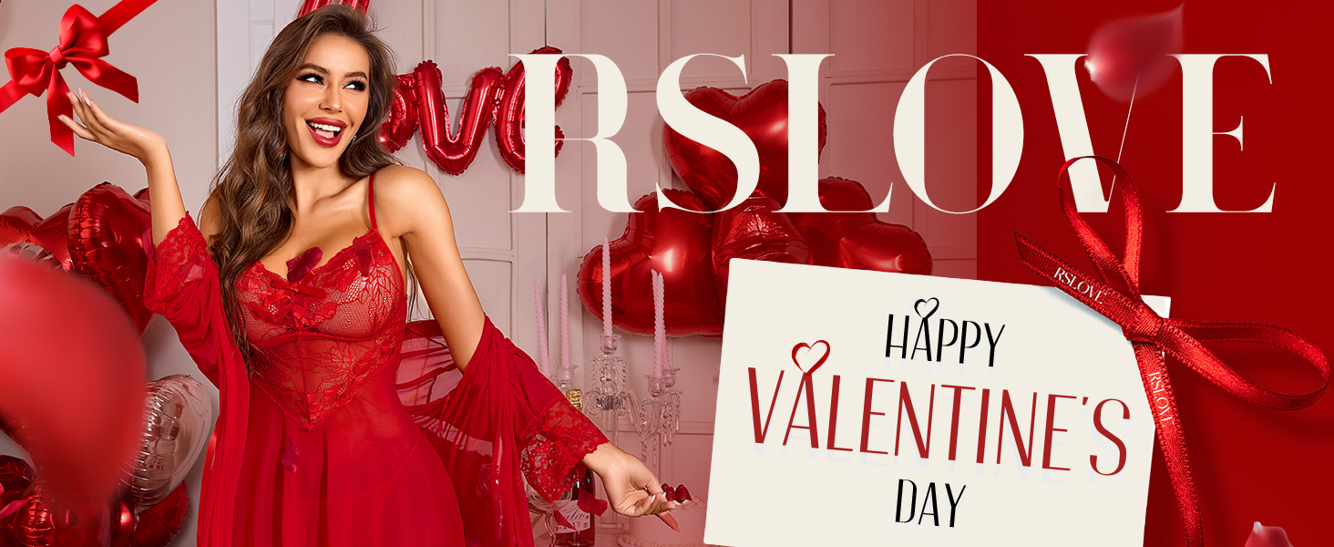 Комплект спідньої білизни RSLOVE: мереживний кімоно, бюстгальтер та труси (3 частини), чорний